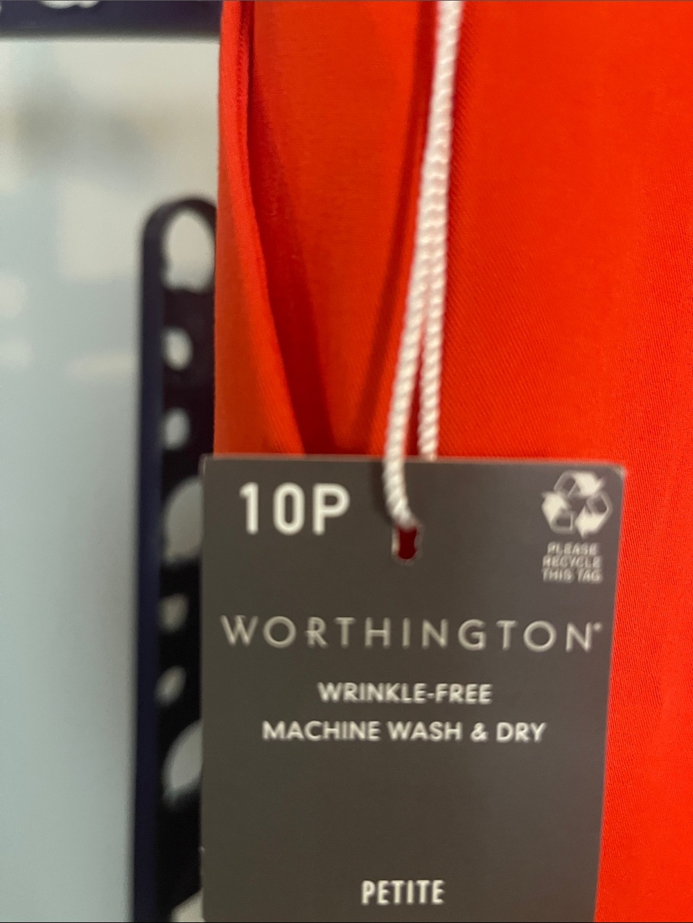 Worthington Bright Orange Dress Pants - Picture 4 of 6